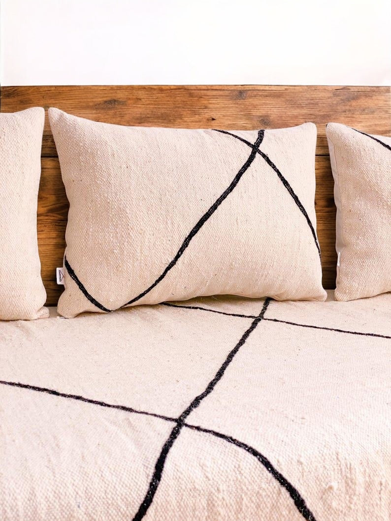 "Modern Moroccan Lounge with a Traditional Touch"